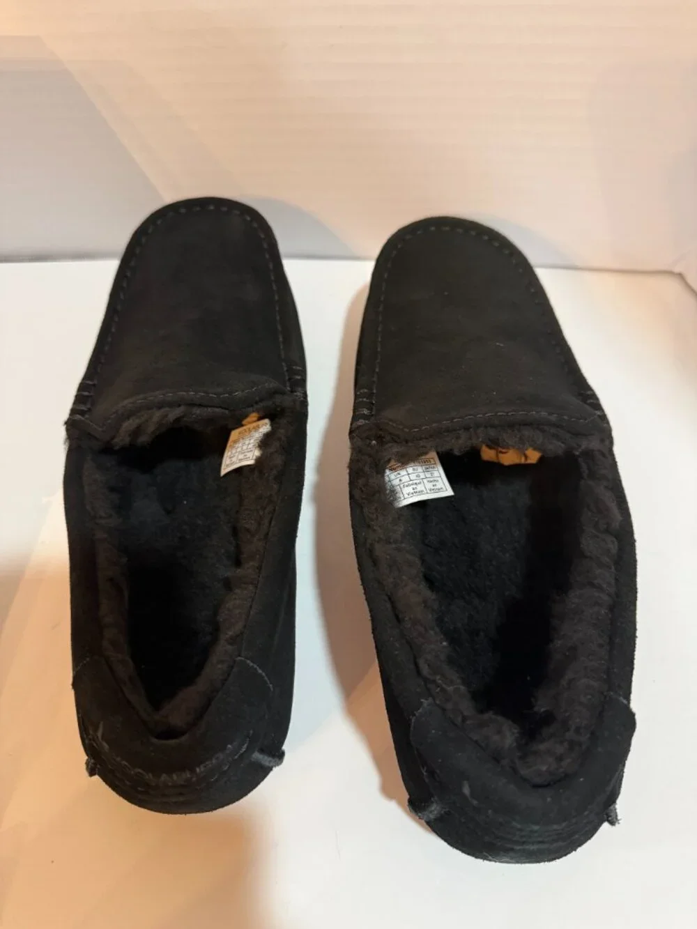 Koolaburra by UGG Tipton Black Slippers Men's Size 9 1105893 M/BLK BNIB